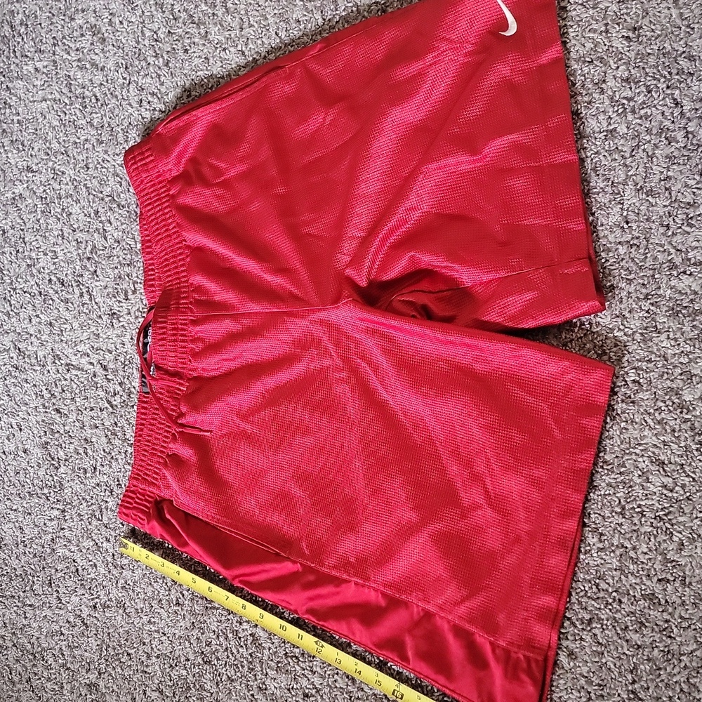 Nike Red Basketball Shorts Large